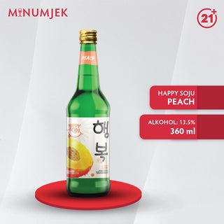 Happy Soju Peach 360ml