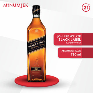 Johnnie Walker Black Label Blended Whisky 750ml