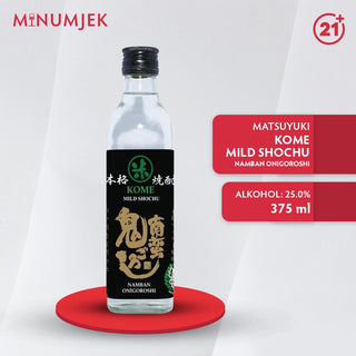 Matsuyuki Namban Onigoroshi Kome Mild Shochu 375ml