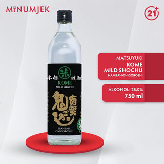 Matsuyuki Namban Onigoroshi Kome Mild Shochu 750ml