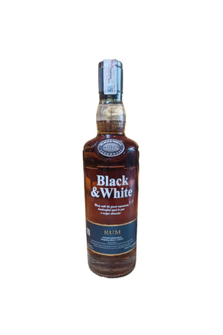 Black & White Rum 750ml