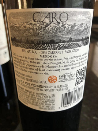 Bodegas Caro Red Blend 750ml