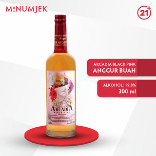 Arcadia Black Pink Anggur Buah 300ml