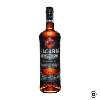 Bacardi Carta Negra / Black Rum 750ml