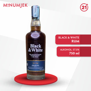 Black & White Rum 750ml