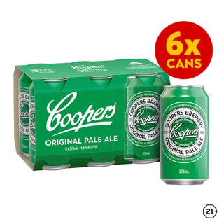 Coopers Original Pale Ale 375ml 6cans