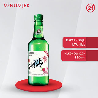 Daebak Soju Lychee 360ml