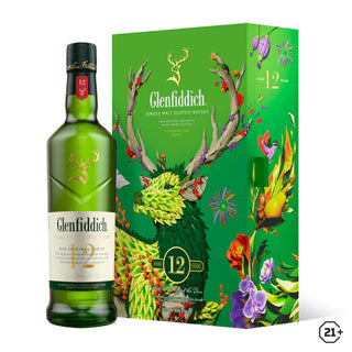 Glenfiddich 12yrs Single Malt Whisky CNY Gift Box 700ml