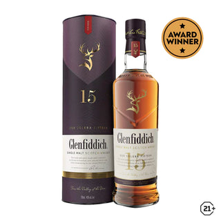 Glenfiddich 15yrs Single Malt Whisky 700ml