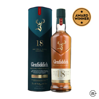 Glenfiddich 18yrs Single Malt Whisky 700ml