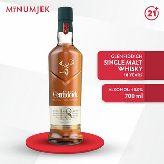 Glenfiddich 18yrs Single Malt Whisky 700ml