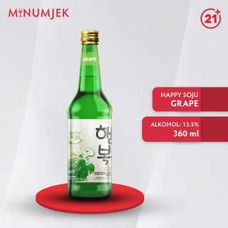 Happy Soju Grape 360ml