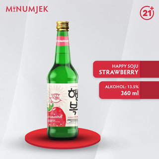 Happy Soju Strawberry 360ml