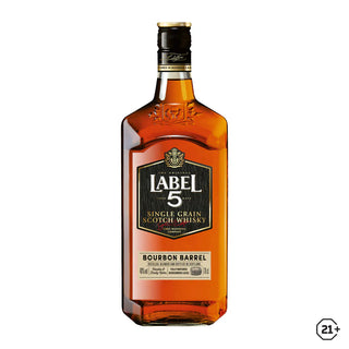 Label 5 Bourbon Barrel Single Grain Scotch Whisky 700ml