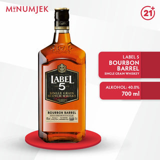 Label 5 Bourbon Barrel Single Grain Scotch Whisky 700ml