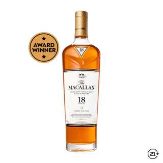 The Macallan 18yrs Sherry Oak Single Malt Whisky 700ml