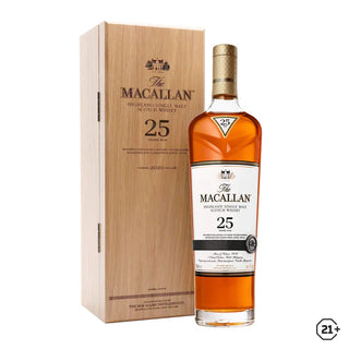 The Macallan 25yrs Sherry Oak Single Malt Whisky 700ml