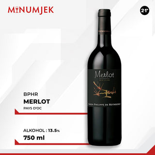 BPhR Pays D'Oc Merlot - 750ml