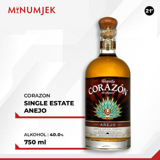 Corazon Single Estate Anejo - 750ml