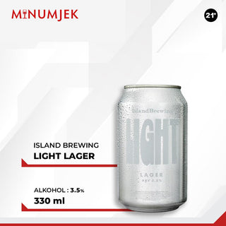 Island Brewing Light Lager Can - 330ml
