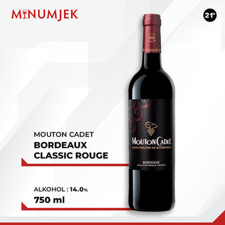 Mouton Cadet Classic Rouge Bordeaux - 750ml