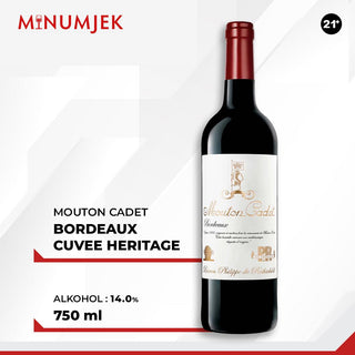 Mouton Cadet Cuvee Heritage Bordeaux - 750ml