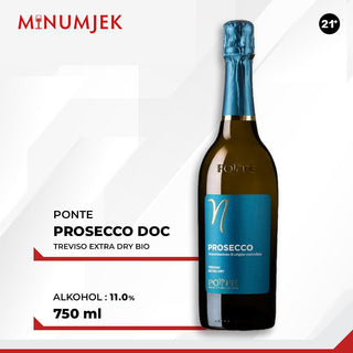 Ponte Prosecco DOC Treviso Extra Dry Bio - 750ml