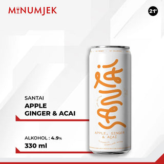 Santai Apple Ginger Acai - 330ml