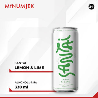 Santai Lemon Lime - 330ml
