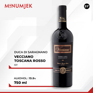 Vecciano Toscana Rosso IGT Duca Di Saragnano - 750ml