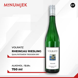 Volratz Rheingau Riesling Qualitatswein Trocken Dry - 750ml