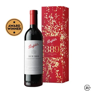 Penfolds Bin 389 Cabernet Shiraz Festive Gift Box 750ml