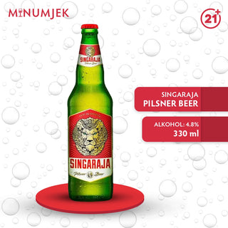 Singaraja Pilsener Beer Botol 330ml