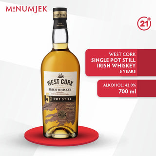 West Cork 5yrs Single Pot Still Irish Whiskey 700ml