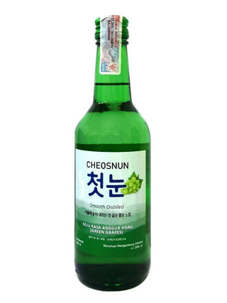 Cheosnun Soju Green Grape 360ml