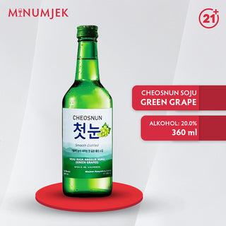 Cheosnun Soju Green Grape 360ml