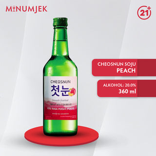 Cheosnun Soju Peach 360ml