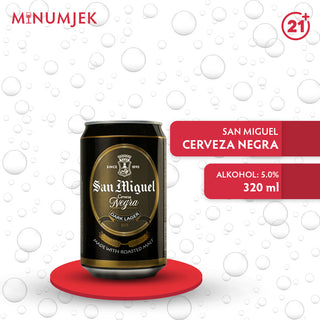 San Miguel Cerveza Negra Can 320ml